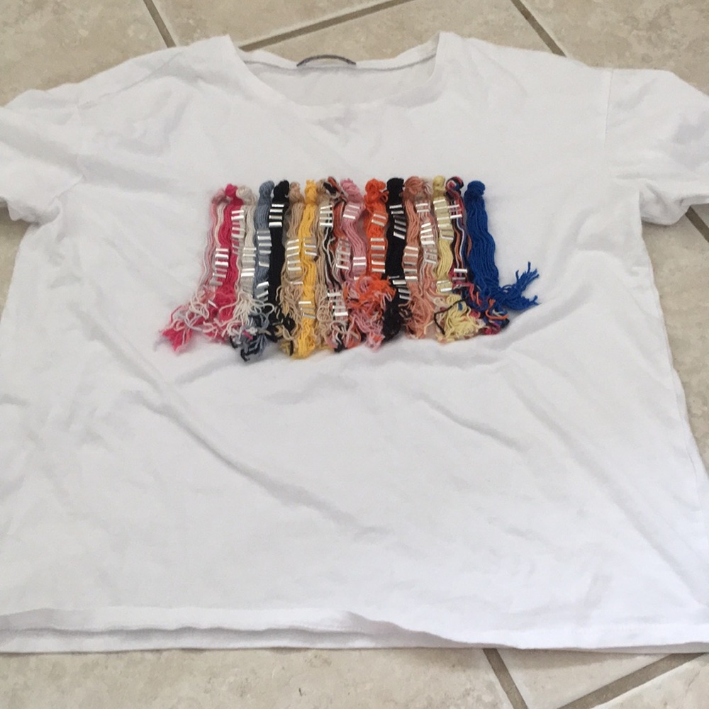 White Yarn Top